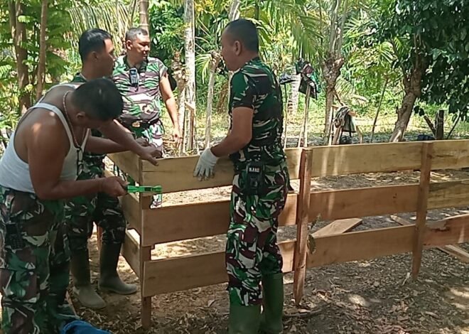 Kolam Lele TMMD Ke-129 Jadi Contoh Pemanfaatan Pekarangan Produktif bagi Warga Lhok Panah