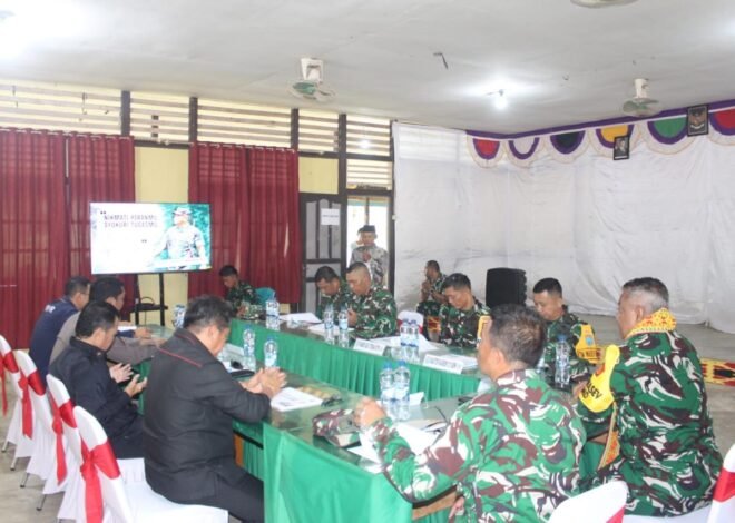 Paparan Wasev Jadi Evaluasi Program, TMMD 129 Kodim 1206/Putussibau Didorong Semakin Tepat Sasaran
