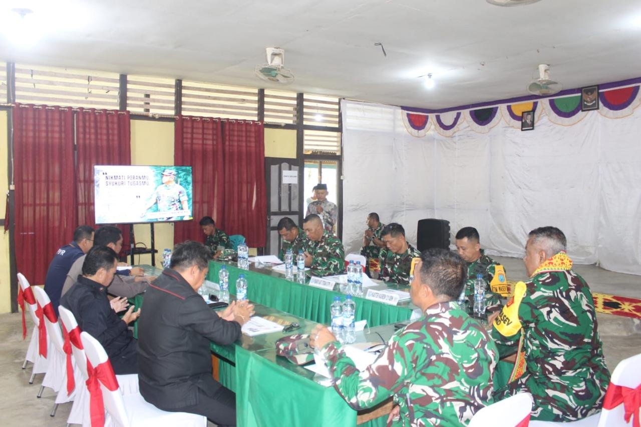 Paparan Wasev Jadi Evaluasi Program, TMMD 129 Kodim 1206/Putussibau Didorong Semakin Tepat Sasaran