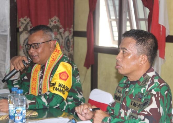 Sinergi TNI, Pemda dan Masyarakat Jadi Kunci, Tim Wasev Apresiasi Pelaksanaan TMMD 129 Kodim 1206/Putussibau