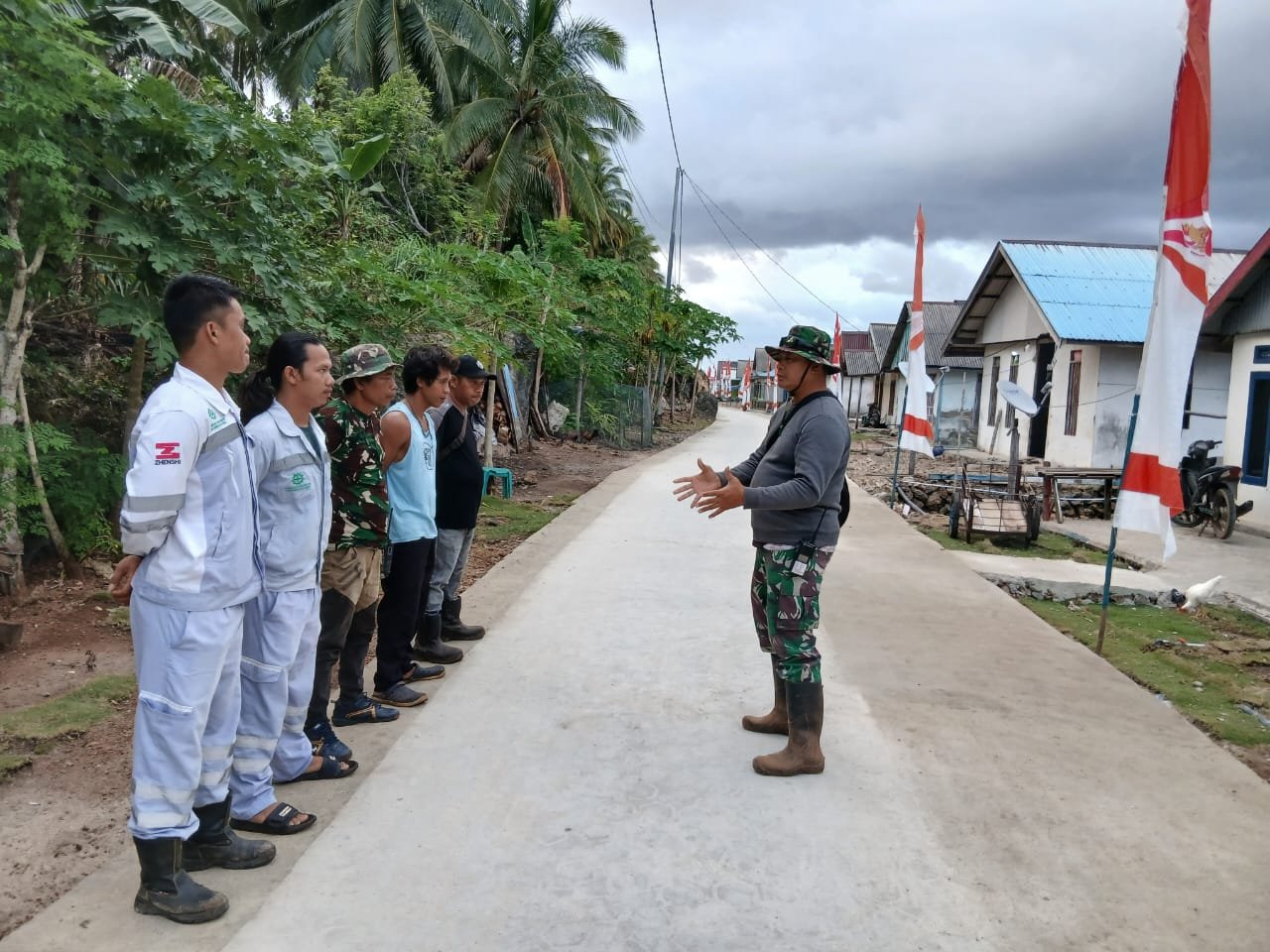 Usai Pekerjaan Pembukaan Jalan, Satgas TMMD Laksanakan Pengecekan Personel Operator Alat Berat