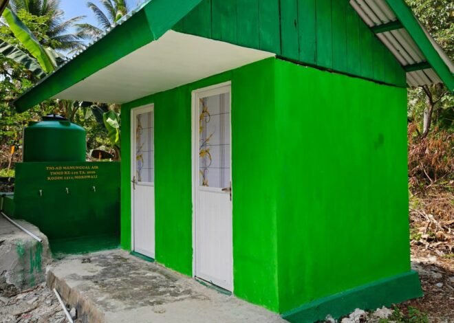 MCK SDN Umbele Rampung, Siswa-Siswi Kini Dapat Menikmati Fasilitas Sanitasi