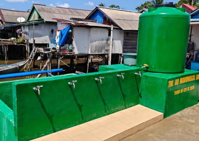 Alhamdulillah, Program Manunggal Air Bersih TMMD ke-129 Kodim 1311/Morowali Rampung, Masyarakat Desa Umbele Kini Dapat Memanfaatkannya