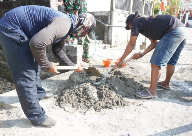 Pengabdian Tanpa Batas: Ketika Sentuhan Tangan Prajurit TMMD Ke-129 Menghidupkan Kembali Mushola Desa Tlemang