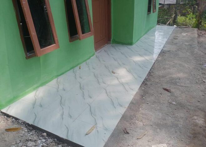 Menunggu Rumah Menjadi Sempurna, Satgas TMMD Ke-129 Fokus pada Detail Pekerjaan
