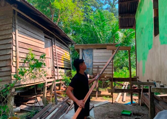 Bukan Sekadar Cat, Satgas TMMD Hadirkan Harapan Baru di Rumah Ibu Marsiana