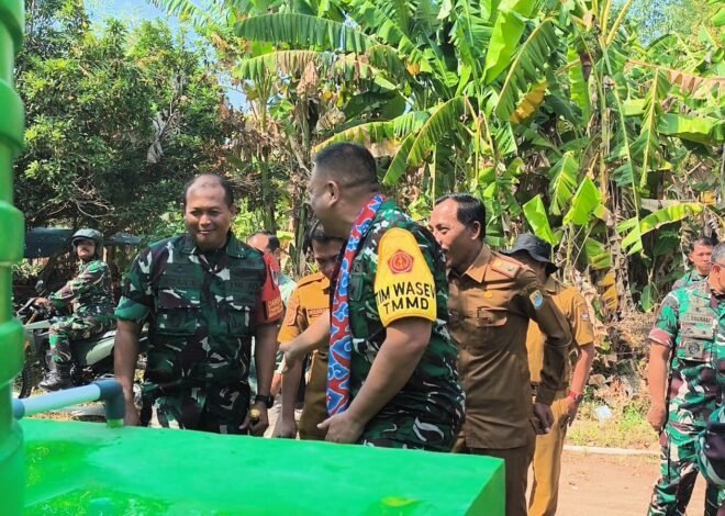 Evaluasi Pelaksanaan TMMD ke-129, Brigjen TNI Yohanes Toar Pioh Tinjau Sasaran Fisik dan Nonfisik di Cirebon