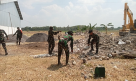 Satgas TMMD 129 Bojonegoro Terus Gelorakan Semangat Gotong Royong