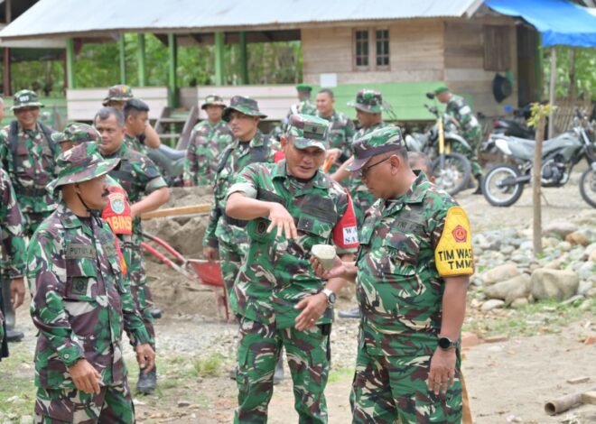 Tim Wasev PJO TMMD Ke-129 Tinjau Progres Pembangunan Kodim 0102/Pidie, Pastikan Tepat Sasaran