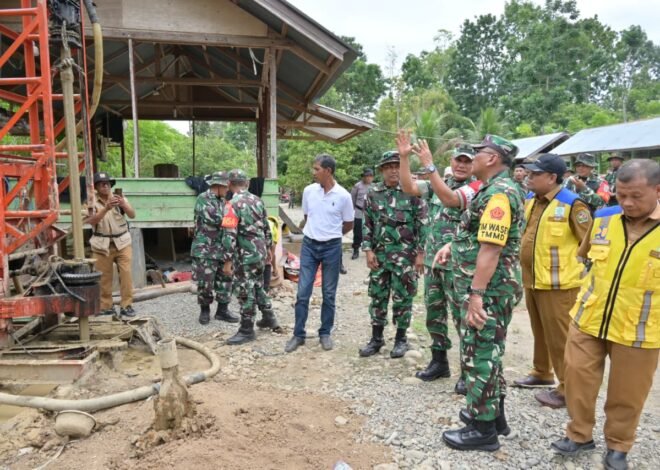 Tinjau TMMD Ke-129 Kodim 0102/Pidie, Tim Wasev Apresiasi Sinergi TNI dan Masyarakat