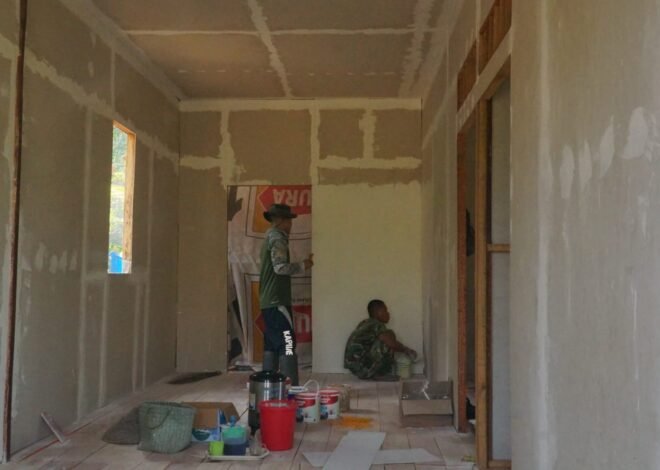Gotong Royong Satgas TMMD dan Warga, RTLH di Bandar Raya Berangsur Jadi Hunian Layak