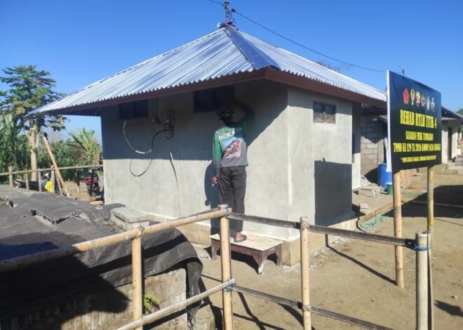 Plafon Kalsiboard TMMD Ke-129 Bangli Hadirkan Rumah Lebih Sehat dan Nyaman