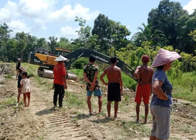 Mimpi Warga Menjadi Nyata: Senyum Bahagia Masyarakat Belatung Menyambut Pembukaan Akses Jalan Perbatasan