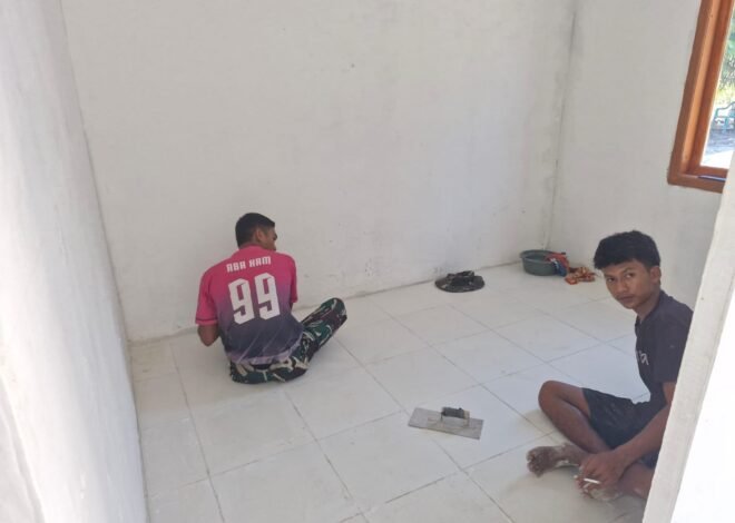 Finishing Makin Matang, RTLH Ibu Rodiah Bersiap Jadi Hunian Nyaman
