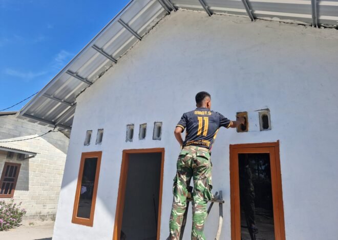 Keramik Terpasang, Pintu dan Jendela Dicatat Ulang, RTLH Ibu Rodiah Makin Rapi