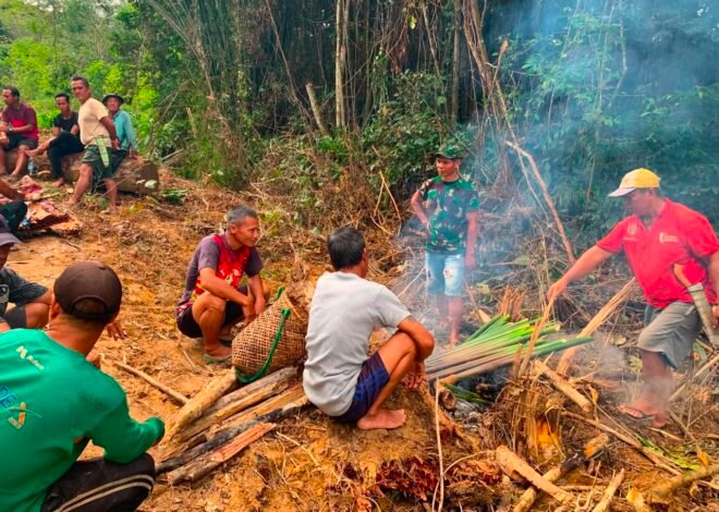 TNI Jalin Keharmonisan dengan Masyarakat Melalui Kehadiran di Ritual Adat