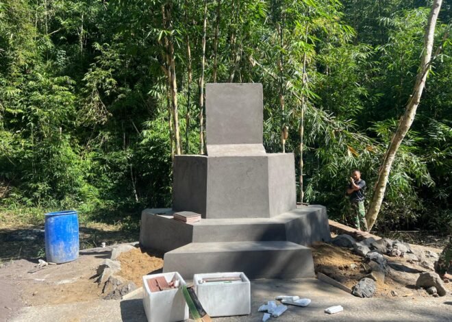 H-2 Penutupan TMMD ke-129, Pembuatan Tugu Prasasti Terus Dikebut, Progres Capai 90 Persen