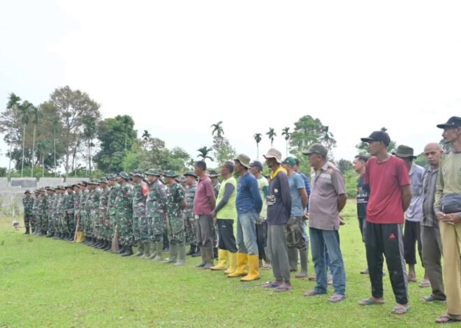 Prioritaskan Air Bersih, Satgas TMMD ke-129 Kodim 0102/Pidie Mulai Pengeboran Sumur di Desa Blang Cot