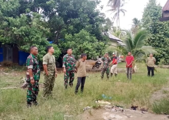 Pastikan TMMD Tepat Sasaran, Dandim 0102/Pidie Tinjau Lokasi Pembangunan di Desa Lhok Panah