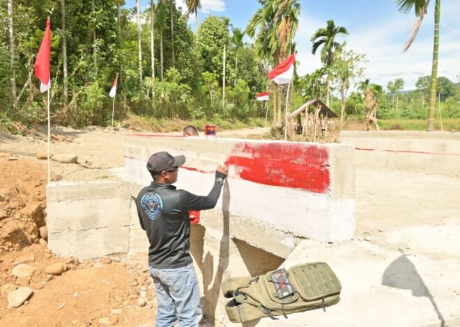 Jembatan Box Culvert Jadi Saksi Semangat Kemerdekaan di Desa Lhok Panah