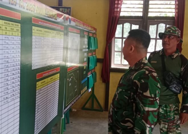 Kasiter Korem 121/Abw Pastikan Kesiapan TMMD Ke-129, Kodim 1206/Putussibau Siap Optimalkan Seluruh Sasaran