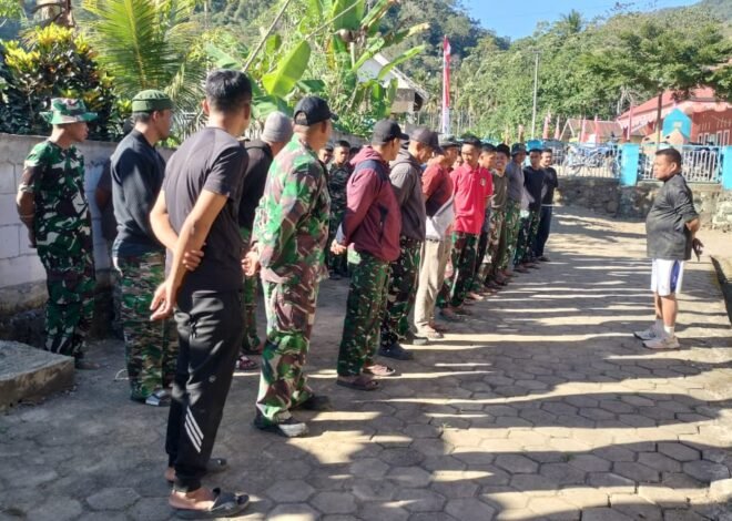Pasi Ter Kodim 1407/Bone Pimpin Apel Pagi, Pastikan Kesiapan Satgas TMMD ke-129