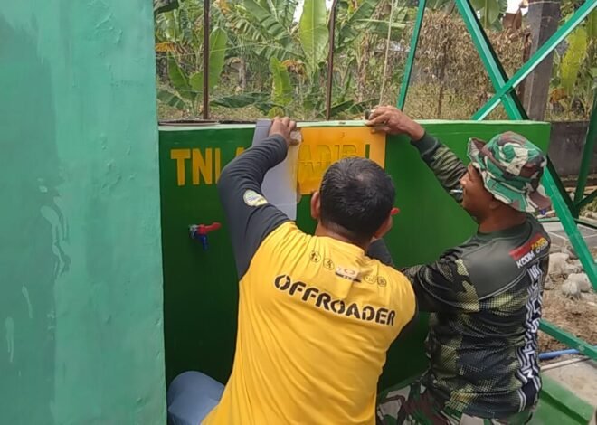 Satgas TMMD ke-129 Kodim 0102/Pidie Tuntaskan Pembangunan Tempat Wudhu, Kini Siap Dimanfaatkan Santri dan Jamaah