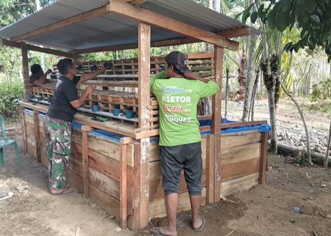 Tak Hanya Bedah Rumah, TMMD ke-129 Bekali Nyak Ubit Sarana Usaha dari Halaman Rumah