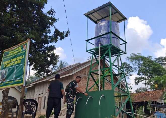 TMMD Kodim 0412/LU Tuntaskan Pembuatan Sumur Bor, Warga Desa Baru Raharja Kini Lebih Mudah Akses Air Bersih