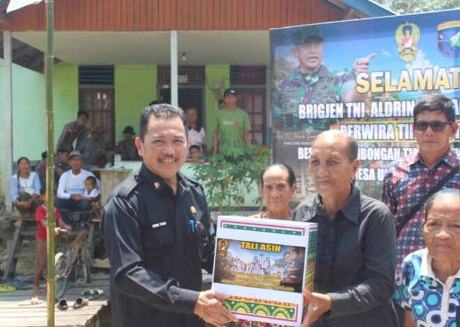 Bukan Sekadar Bangun Infrastruktur, Tim Wasev TMMD Ke-129 Pererat Kemanunggalan TNI dan Warga Kapuas Hulu