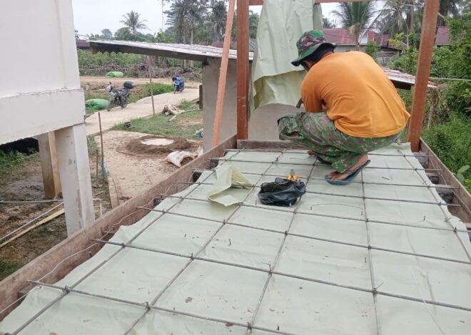 Bukan Sekadar Cor Beton, Satgas TMMD Ke-129 Bangun Tandon Air untuk Manfaat Jangka Panjang Warga