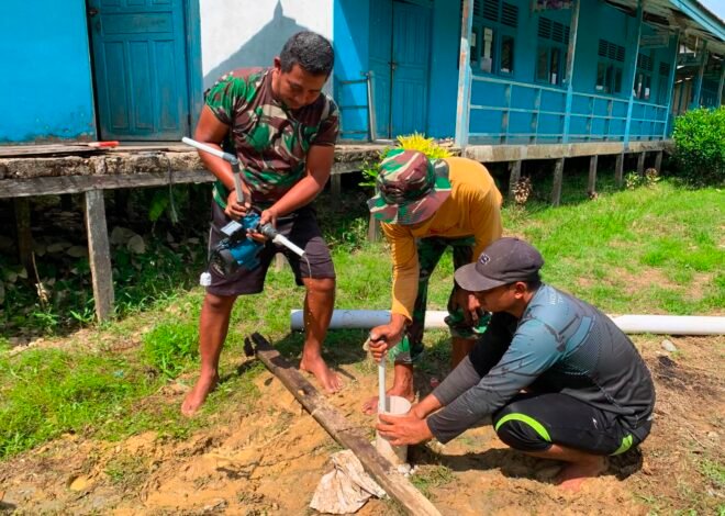 Pantang Menyerah, Satgas TMMD 129 Terus Mengebor hingga Air Ditemukan