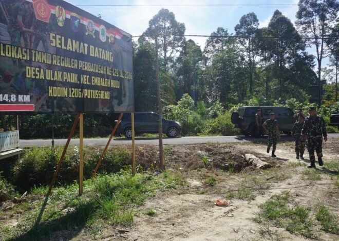 Danrem 121/Abw Pererat Kemanunggalan TNI-Rakyat Lewat Tali Asih di Ulak Pauk