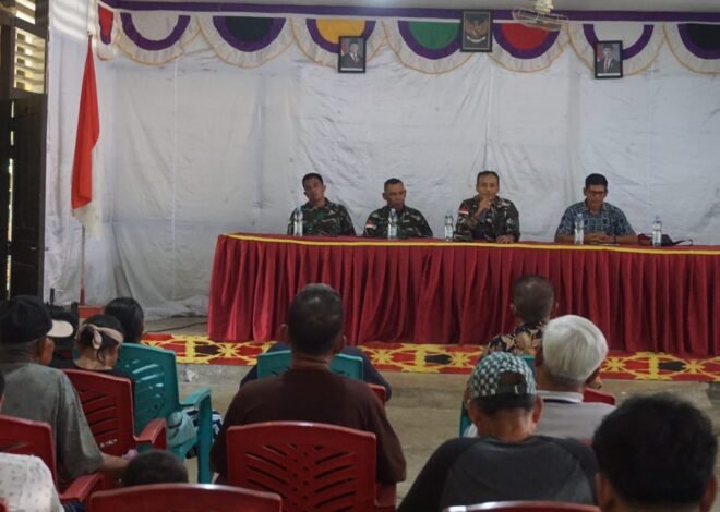 Bukan Sekadar Bangun Infrastruktur, Danrem 121/Abw Tekankan Pentingnya Kepedulian Sosial di TMMD