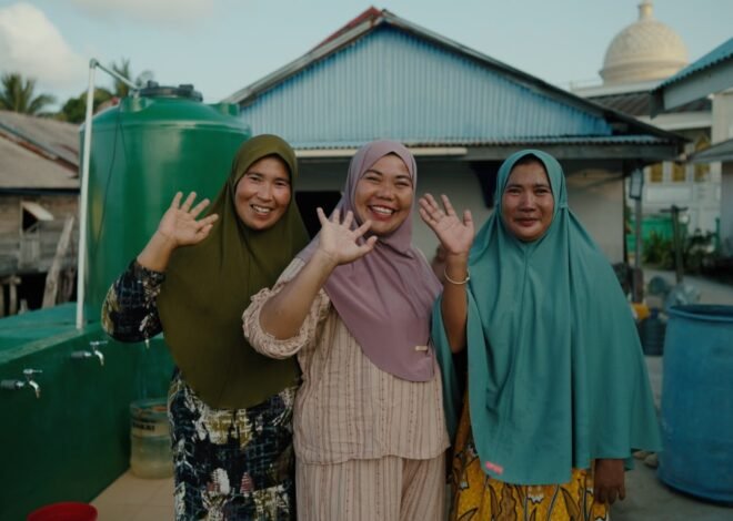 Tak Perlu Menimba Lagi, Ibu-Ibu Desa Umbele Kini Nikmati Air Bersih dari Keran