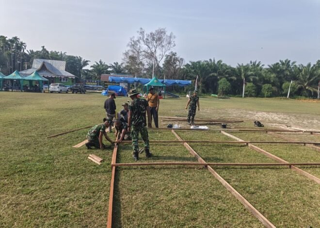 Hari Bahagia atas Penutupan TMMD ke-129 di Pangkalan Terap
