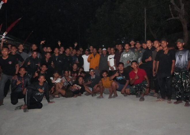 Tawa, Keringat, dan Rajutan Persaudaraan: Saat Lapangan Voli Desa Tlemang Menjadi Saksi Kemunggalan TNI dan Rakyat