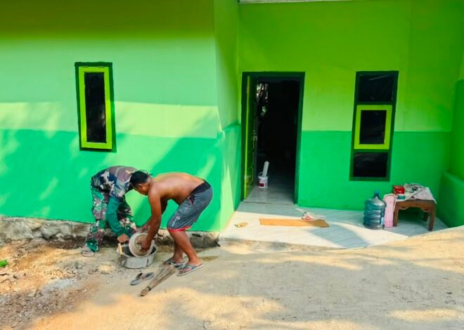 Bedah Rumah Siswanto Terus Dikebut, Satgas TMMD Wujudkan Hunian Layak bagi Keluarga