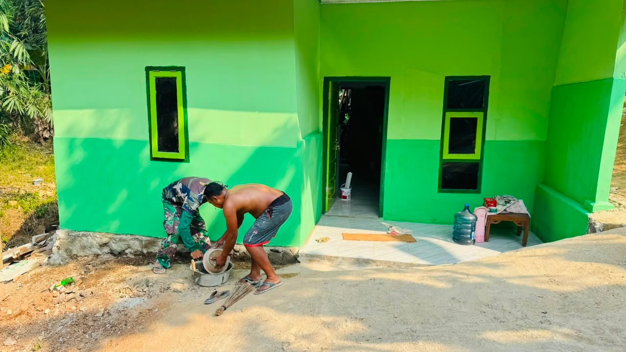Bedah Rumah Siswanto Terus Dikebut, Satgas TMMD Wujudkan Hunian Layak bagi Keluarga