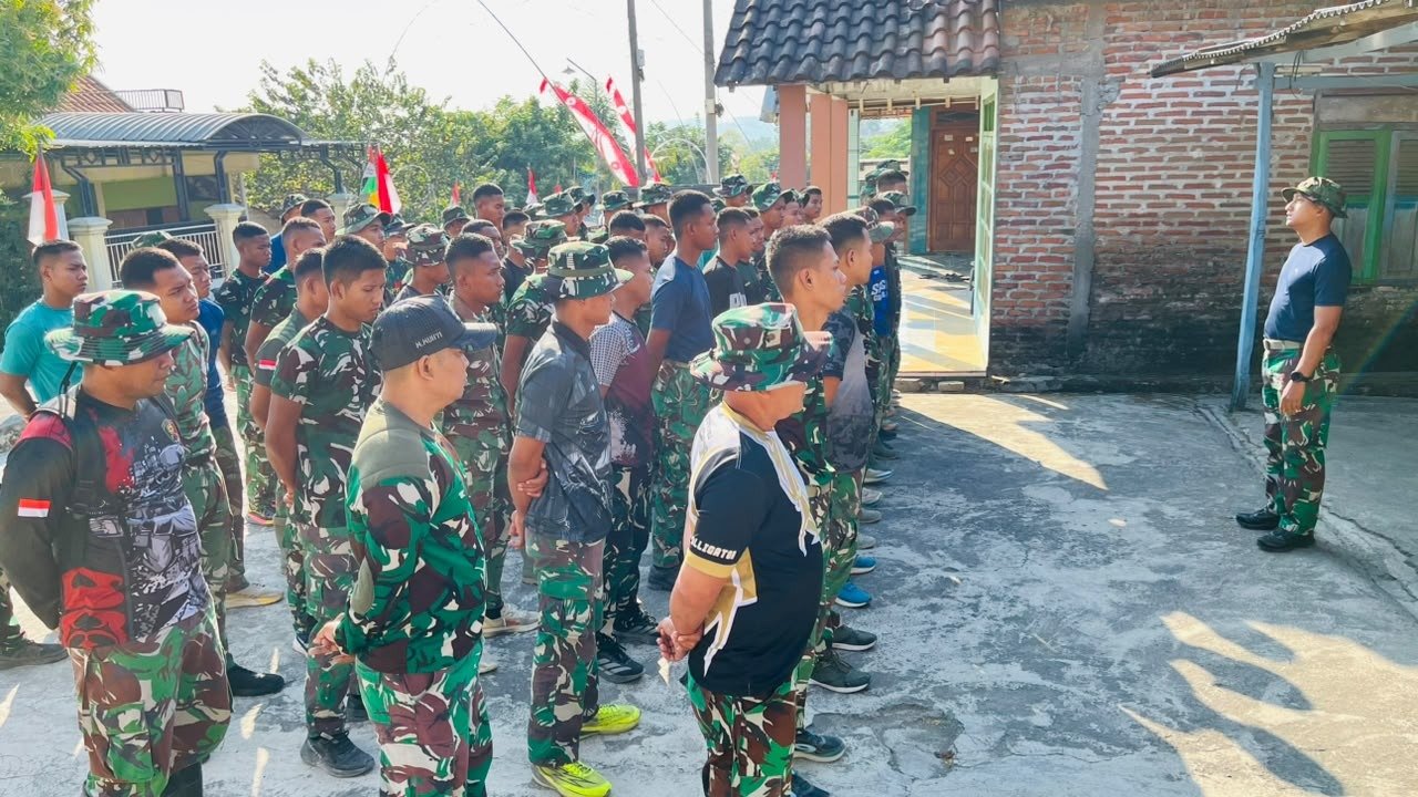 Sehari Jelang Penutupan TMMD 129, Danton Satgas Letda Inf Hasan Pimpin Apel Pagi dan Tekankan Penuntasan Tugas Akhir