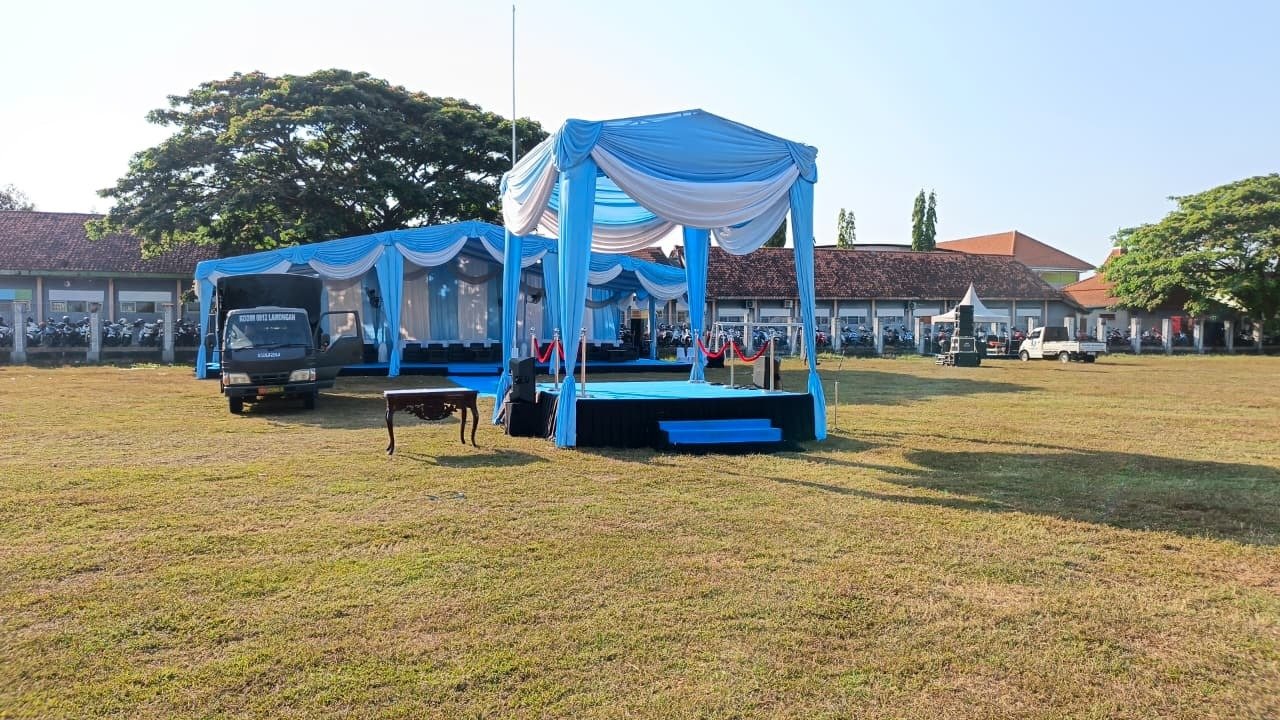 Persiapan Matang 100 Persen, Lapangan Desa Pasarlegi Siap Digunakan untuk Upacara Penutupan TMMD 129 Kodim 0812/Lamongan