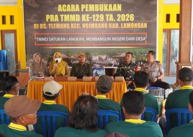Dorong Ketahanan Pangan Perdesaan, Danki Satgas TMMD 129 Hadiri Penyuluhan Pertanian Bagi Kelompok Tani Desa Tlemang