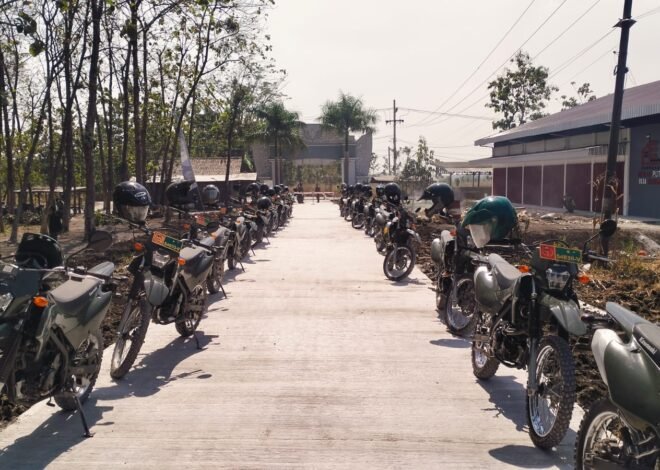 Siap Antar Pejabat Utama Tinjau Hasil Pembangunan, Motor Dinas TNI AD Disiapkan dalam Gladi Rangkaian Penutupan TMMD 129