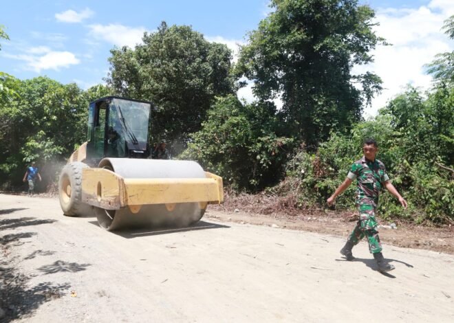 Jalan Diperlebar dan Diperkeras, Progres TMMD 129 Capai 93 Persen