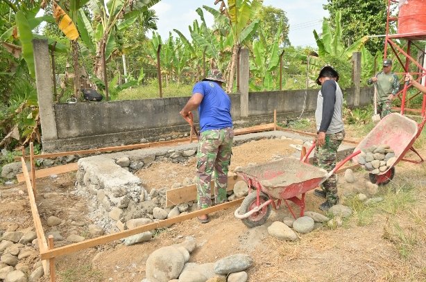 Satgas TMMD Ke-129 Kodim 0102/Pidie Kebut Pembangunan MCK, Tingkatkan Sanitasi dan Kesehatan Warga