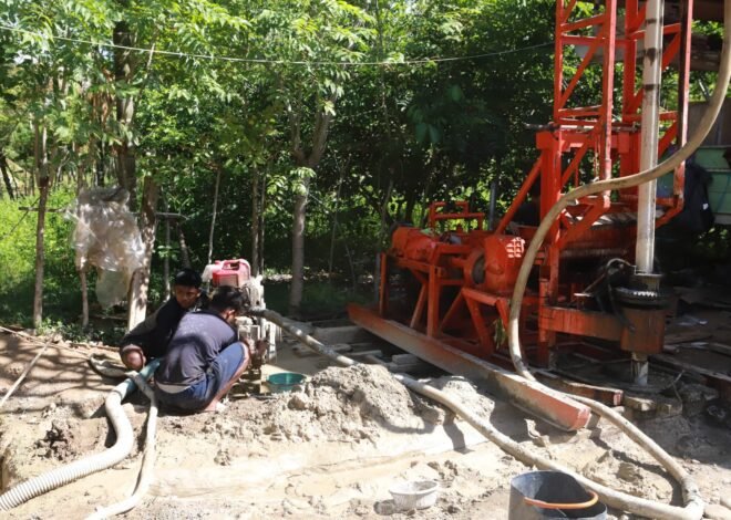Pantang Menyerah Hadapi Medan Sulit, Satgas TMMD 129 Kodim 0102/Pidie Terus Kejar Sumur Bor untuk Santri dan Warga