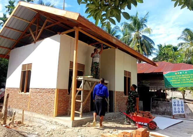 Dinding Berdiri, Atap Terpasang: Harapan Mulyana Segera Miliki Rumah Layak