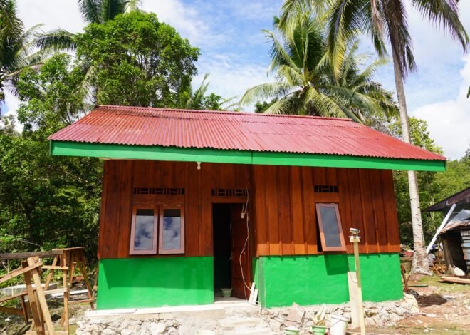 Satgas TMMD Ke-129 Laksanakan Pembangunan Rumah Tipe 36