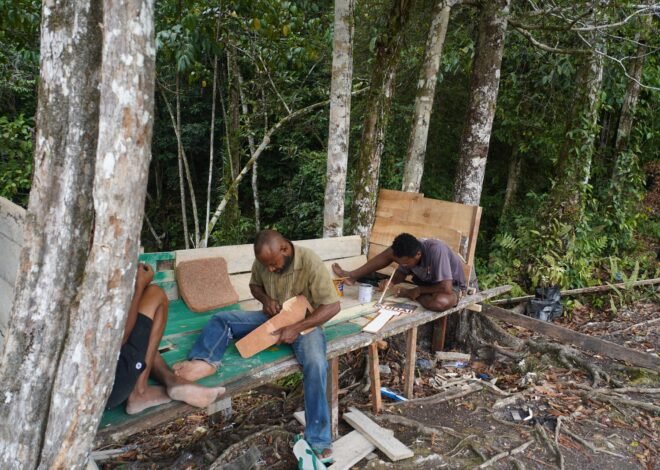 Satgas TMMD Ke-129: Usaha Bersama untuk Kebersihan Kampung Sesor