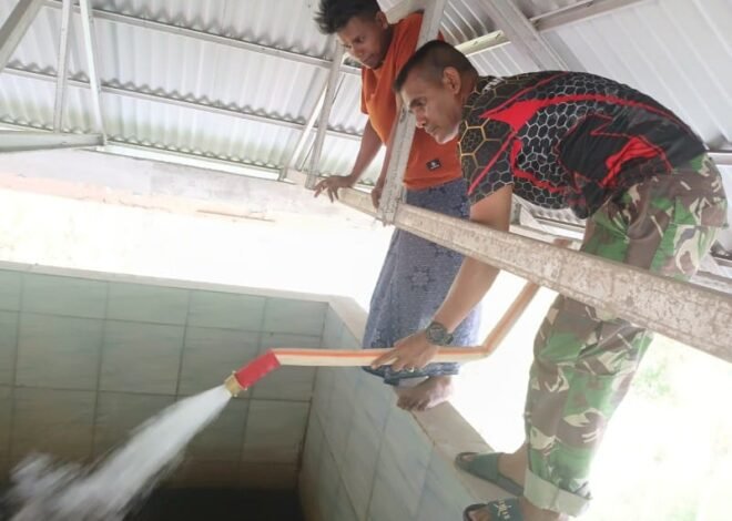 Sumur Bor Masih Dibangun, Satgas TMMD Pastikan Dayah Babul Ula Tak Kekurangan Air